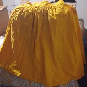 Avenue Bright Yellow Full Circle Skirt